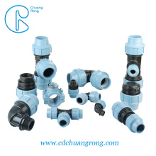 Water Irrigation Pipe Plastic Fittings PP Compression Fittings